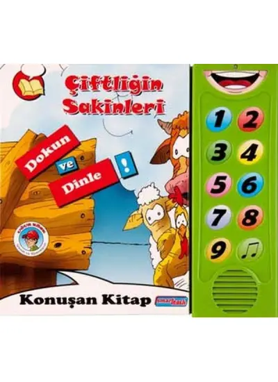 Çiftliğin Sakinleri  Dokun ve Dinle Konuşan Kitap  (4022)