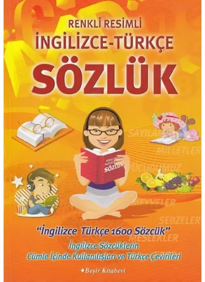 Renkli Resimli İngilizce-Türkçe Sözlük  (4022)