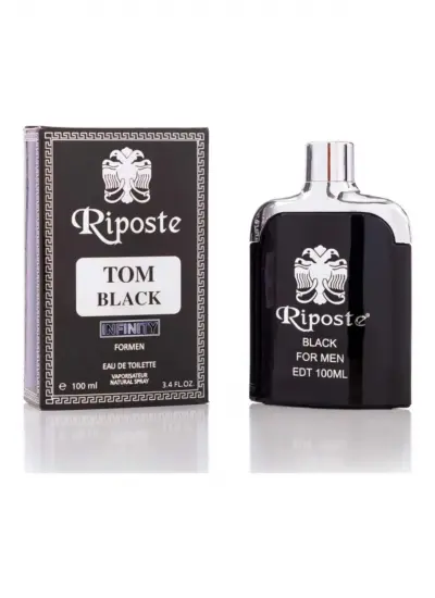 Riposte 24 Saat Etkili Erkek Parfüm - Tom Black - For Men 100 Ml