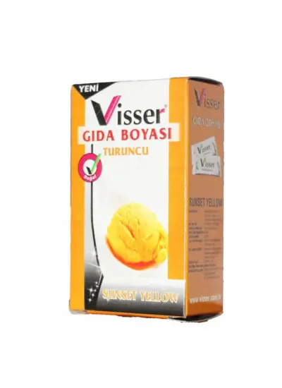 Visser Toz Gıda Boyası Turuncu