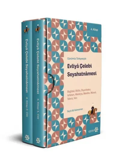 Evliya Çelebi Seyahatnamesi 4.Kitap 2 Cilt (Kutulu)  (4022)