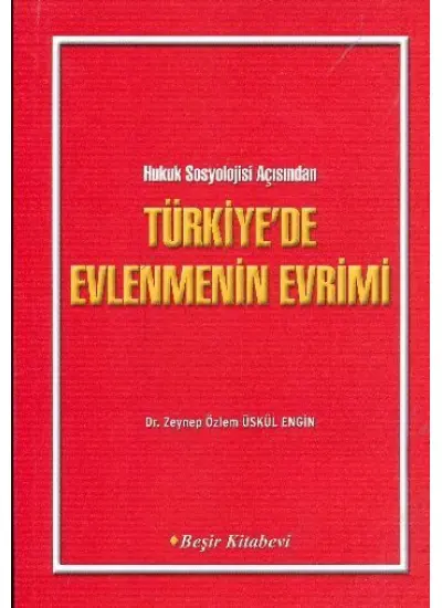 Türkiye'de Evlenmenin Evrimi  (4022)