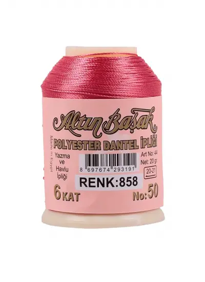 3 Adet Altınbaşak Oya ve Dantel İpi 20 gr - No: 858