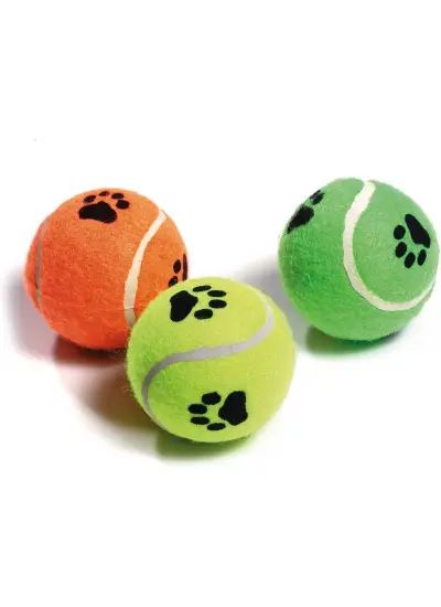 Köpek Oyuncağı Sert Tenis Topu 6.5 cm