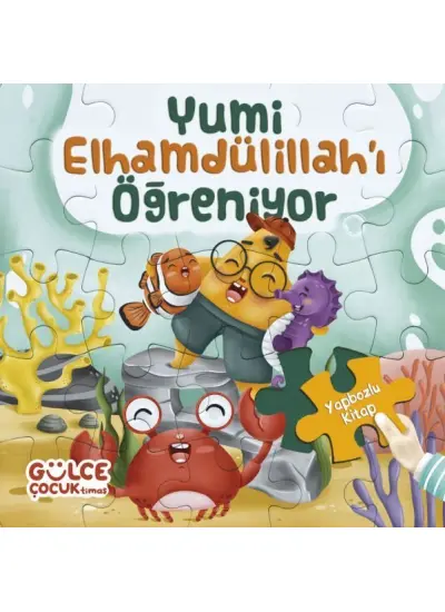 Yumi Elhamdülillahı Öğreniyor - Yapbozlu Kitap 3  (4022)