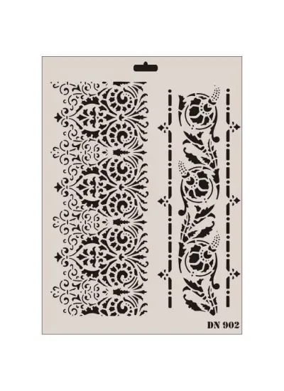 Rich Dantel Seri DN-902 Stencil 35x25 cm