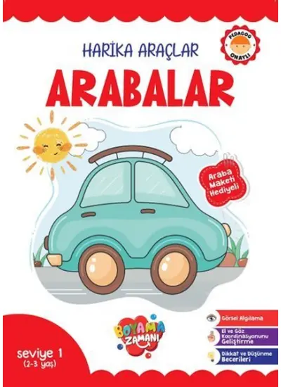 Harika Araçlar – Arabalar Seviye 1 (2-3 Yaş)  (4022)