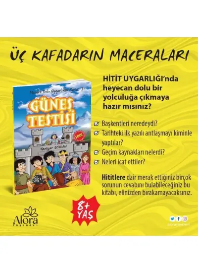 Macera Dolu Uygarlıklar - 3 Güneş Testisi - Hitit  (4022)