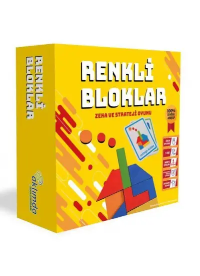 Renkli Bloklar (Ahşap)  (4022)