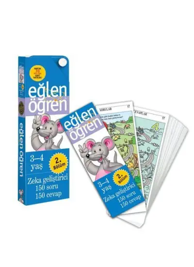 Eğlen Öğren (3-4 Yaş 2. Bölüm)  (4022)