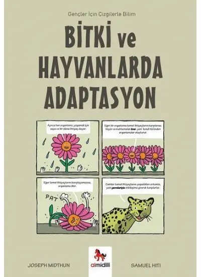 Bitki ve Hayvanlarda Adaptasyon – Gençler İçin Çizgilerle Bilim  (4022)