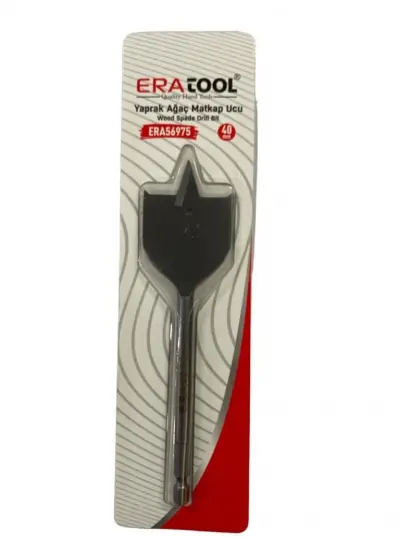 Eratool 56975 Altıgen Yassı Ahşap Maktap Ucu 40 mm