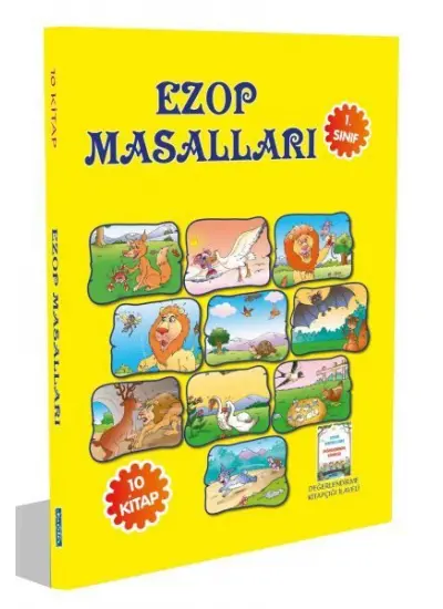 Ezop Masalları - 10 Kitap Takım  (4022)