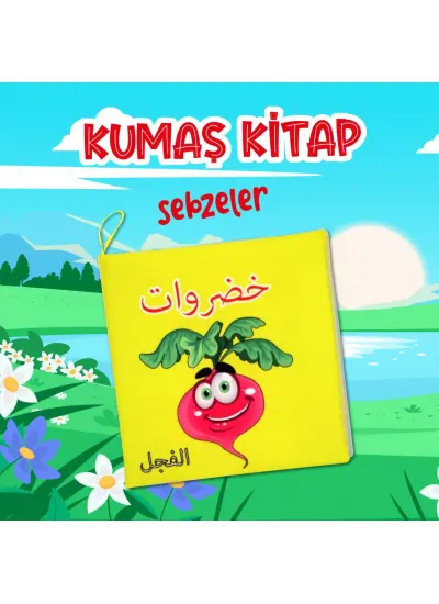 Arapça Sebzeler Kumaş Sessiz Kitap