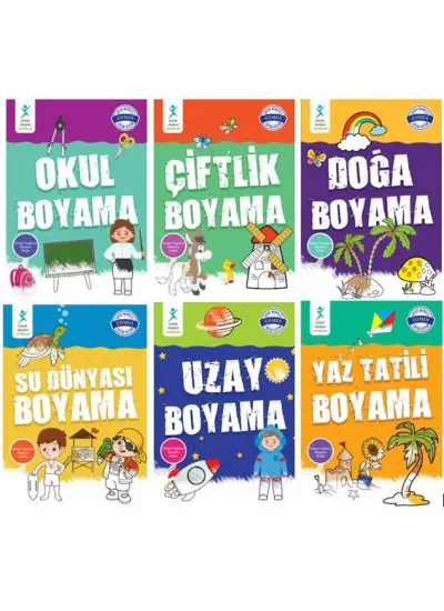 Çocuk Gelişimi Türkçe İngilizce Boyama Seti  (4022)