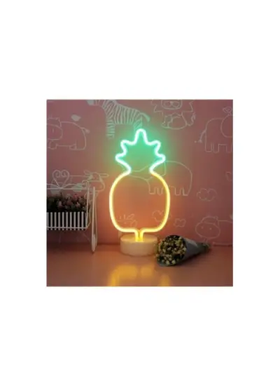 Ananas Neon Lamba