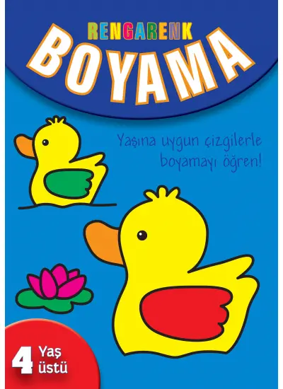 Rengarenk Boyama (4 Yaş Üstü)  (4022)