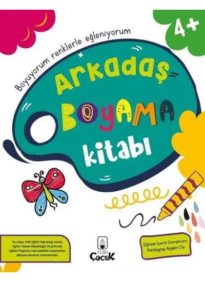 Arkadaş Boyama Kitabı - 4+ Yaş  (4022)