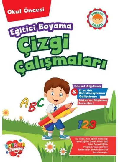 Eğitici Boyama - Çizgi Çalışmaları  (4022)