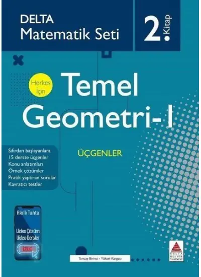 Delta Matematik Seti 2.Kitap - Herkes İçin Temel Geometri 1  (4022)