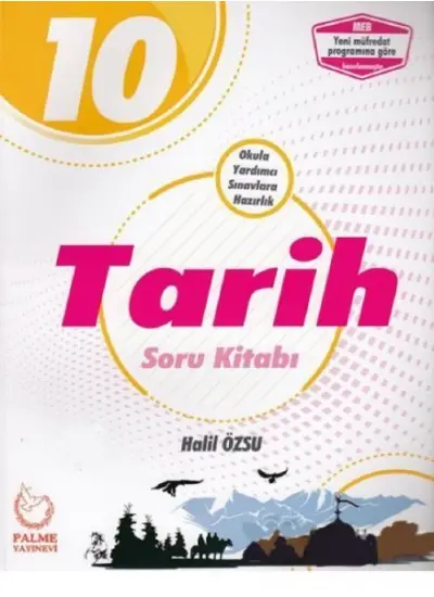 Palme 10.Sınıf Tarih Soru Kitabı (Yeni)  (4022)