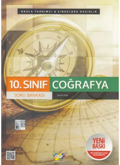 FDD 10. Sınıf Coğrafya Soru Bankası (Yeni)  (4022)