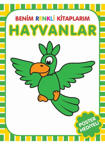 Benim Renkli Kitaplarım Hayvanlar  (4022)