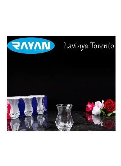 Rayan Lavinya Torento 6lı Çay Bardağı