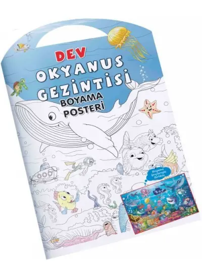 Okyanus Gezintisi Dev Boyama Posteri  (4022)