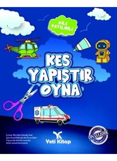 Kes Yapıştır Oyna 2 Kitabı  (4022)