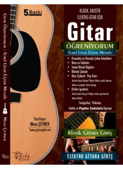 Gitar Öğreniyorum - Temel Gitar  (4022)