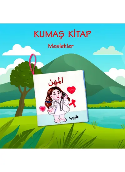 Arapça Meslekler Kumaş Sessiz Kitap