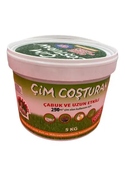 Özlem Çim Coşturan 2820 Çim Gübresi 5 Kg 250 m2 İçin