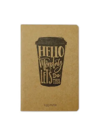 Hello Monday Coffee - Defter  (4022)