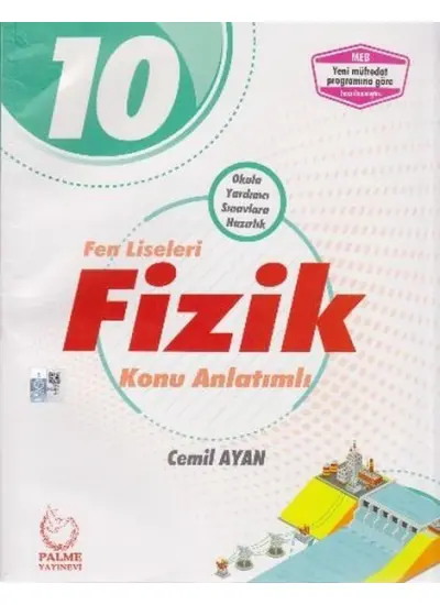 Palme 10. Sınıf Fen Liseleri Fizik Konu Anlatımlı (Yeni)  (4022)