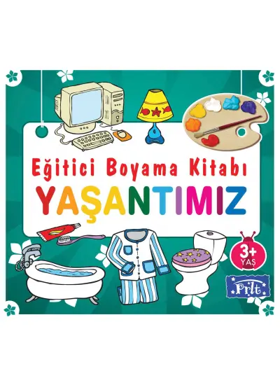 Eğitici Boyama Kitabı - Yaşantımız  (4022)