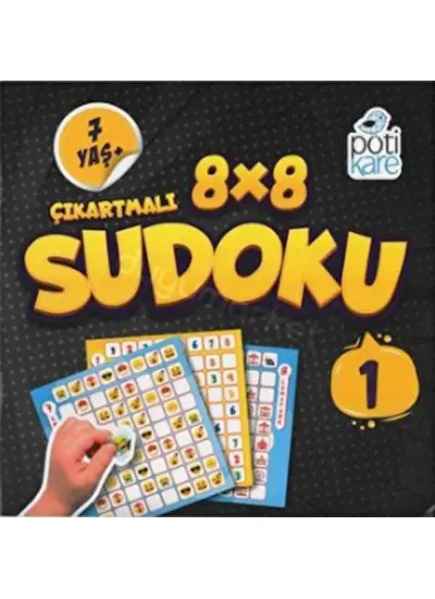 8x8 Çıkartmalı Sudoku 7+ (1)  (4022)