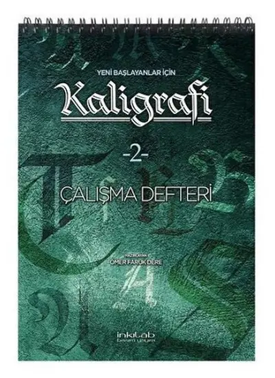 Yeni Başlayanlar İçin Kaligrafi 2 Çalışma Defteri  (4022)