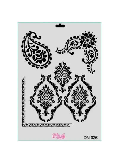 Rich Dantel Seri DN-926 Stencil 35x25 cm