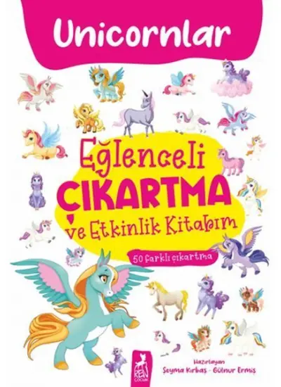 Eğlenceli Çıkartma ve Etkinlik Kitabım - Unicornlar  (4022)