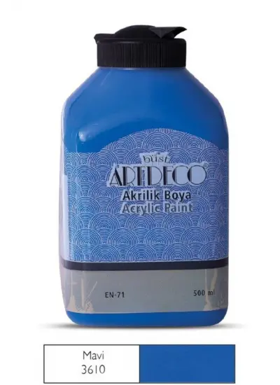 Artdeco Akrilik Boya 500 Ml Mavi