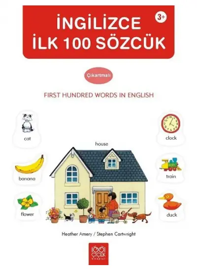 İngilizce İlk Yüz Sözcük Çıkartma Kitabı  (4022)