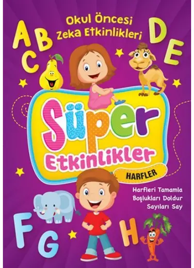 Süper Etkinlikler - Harfler  (4022)