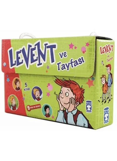 Levent ve Tayfası - 01 Set (5 Kitap Takım)  (4022)