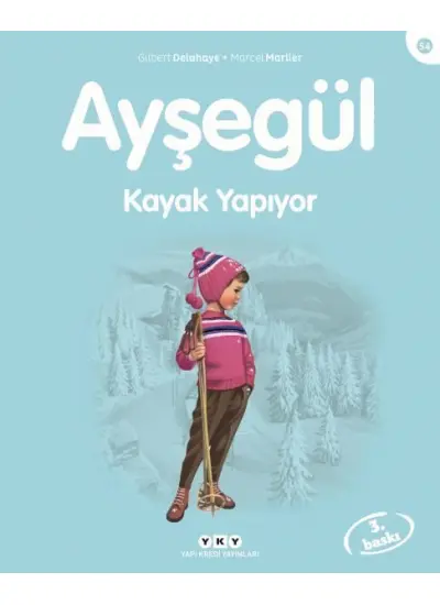 Ayşegül Serisi 54 - Kayak Yapıyor  (4022)