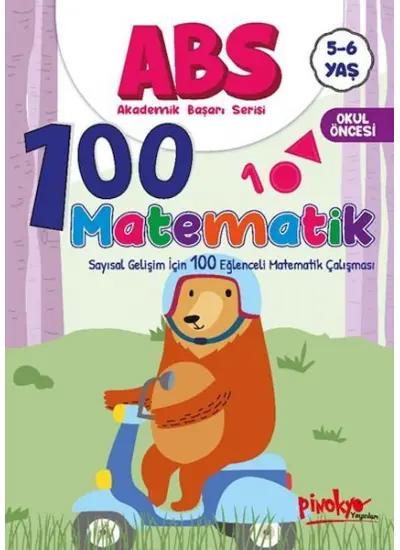 ABS 5-6 Yaş 100 Matematik  (4022)