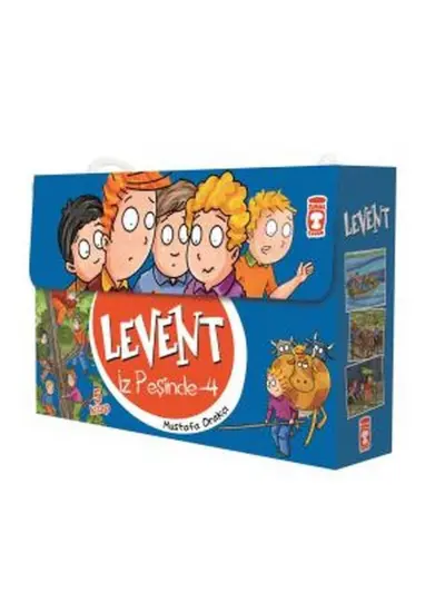 Levent İz Peşinde - 4 Set (5 Kitap)  (4022)