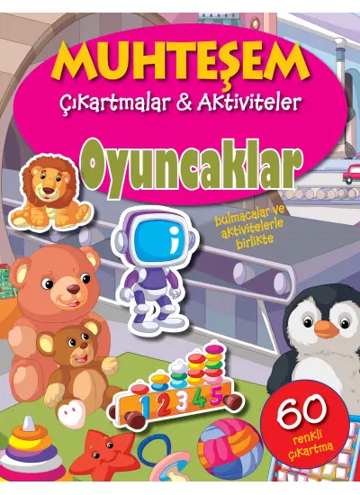 Muhteşem Çıkartmalar ve Aktiviteler - Oyuncaklar  (4022)