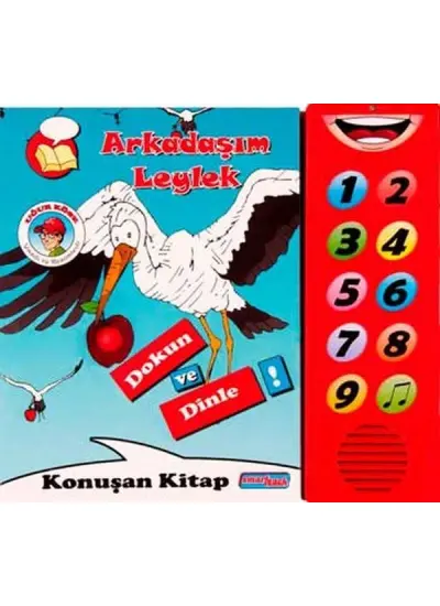 Arkadaşım Leylek  Dokun ve Dinle Konuşan Kitap  (4022)