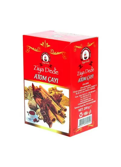 Atom Küp Şeker Çayı Zencefilli Karanfilli Tarçınlı 150 Gr